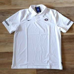 NWT Nike On Field Georgia Bulldogs Polo Shirt